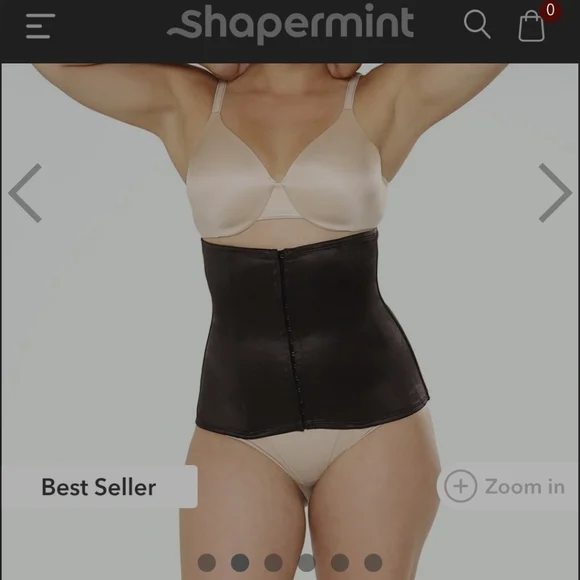 NWT Miraclesuit Waist Cincher, Medium Color Nude - Picture 3 of 6